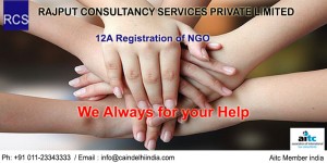 www.caindelhiindia.com; 12A registration of NGO