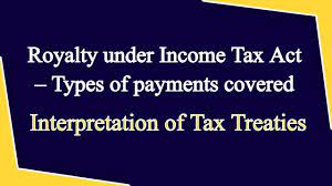 TAXATION ROYALTY UNDER INCOME TAX