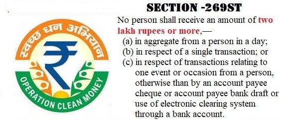 Non-Applicability of Section 269ST