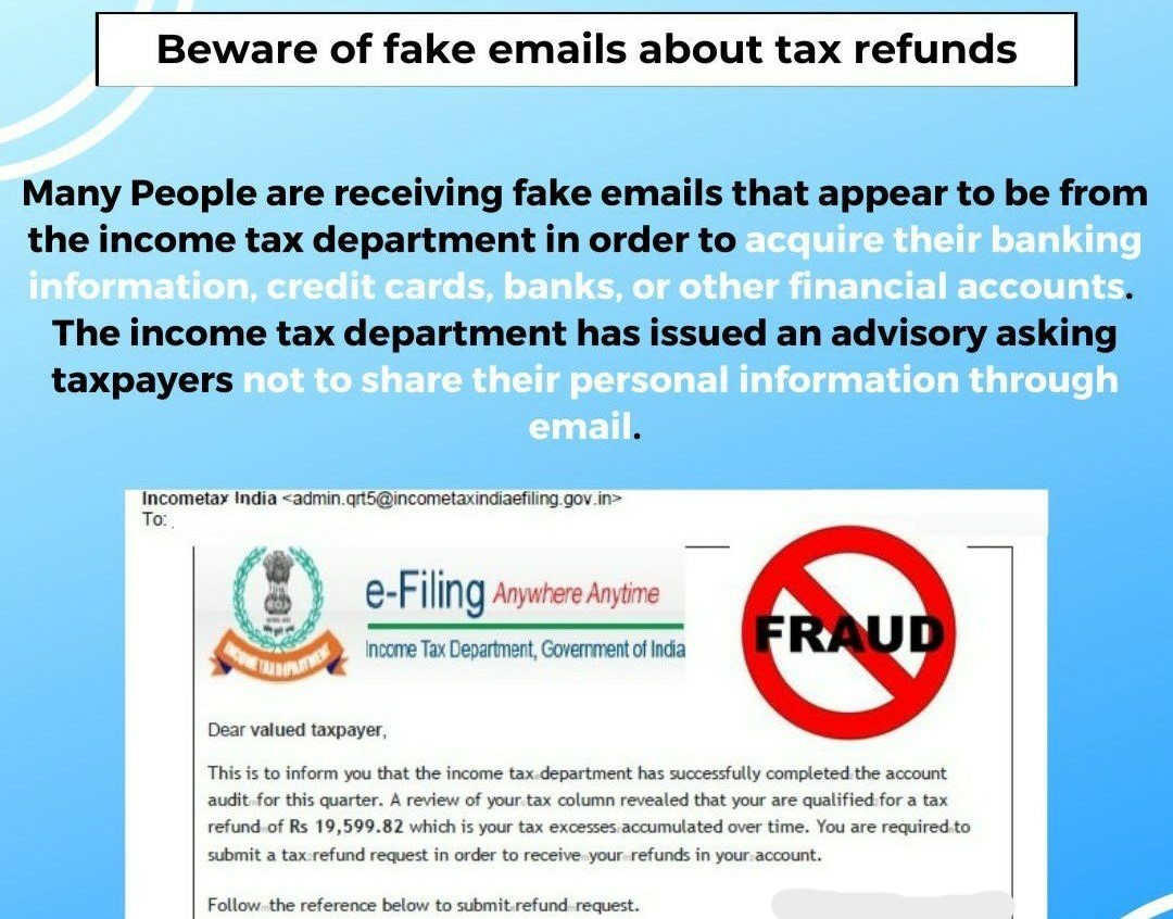 fake income tax refund .