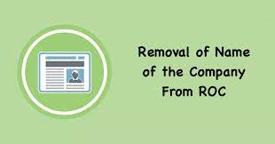 Company Name removal without filing of Annual ROC Returns