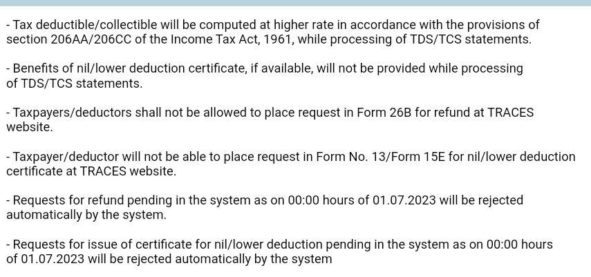 Consequences if PAN becomes Inoperative due to Non Linking of PAN-Aadhaar