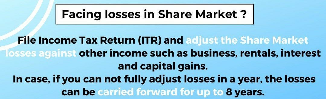 Loss of Share market