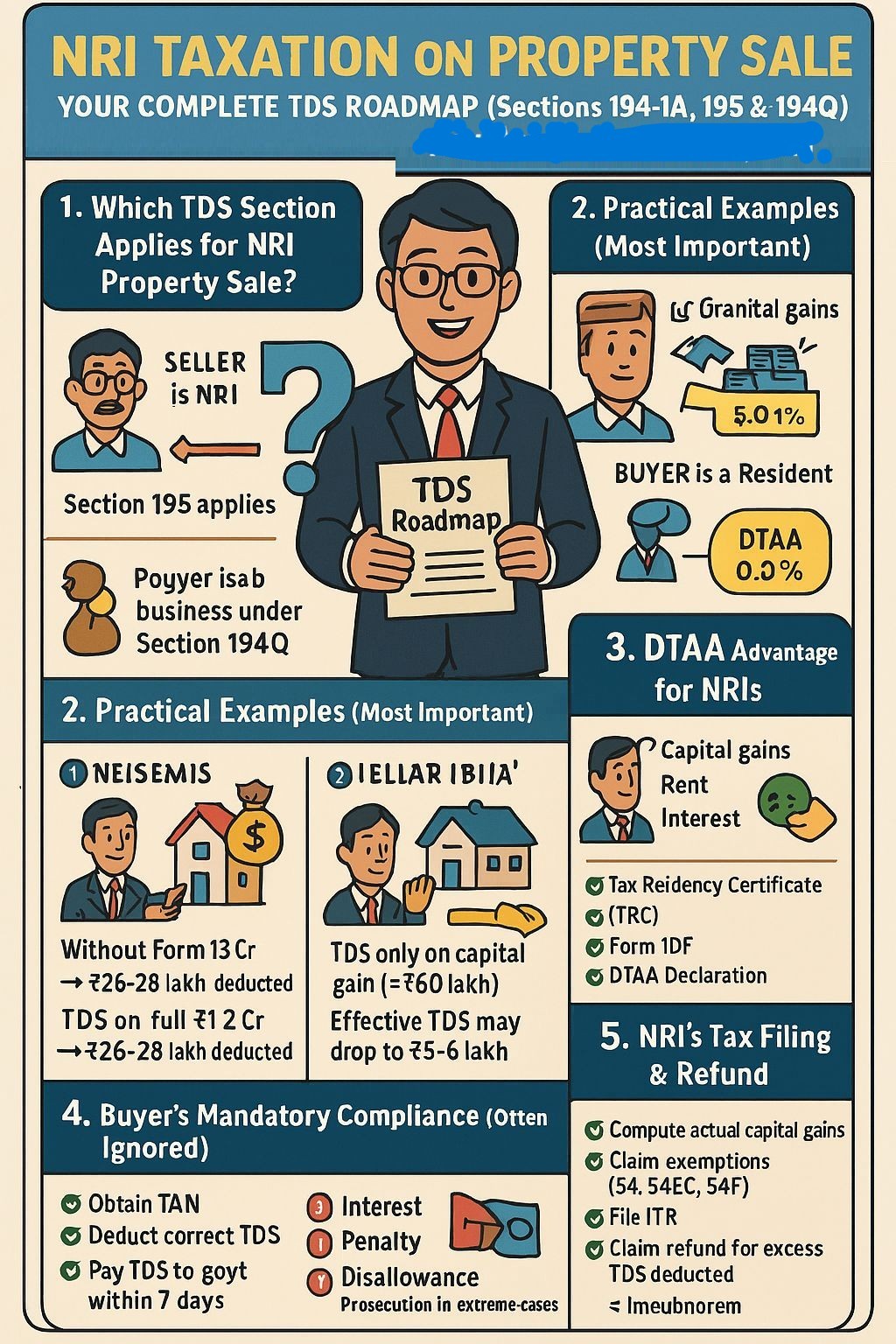 Summary for NRIs & buyers on property sale 