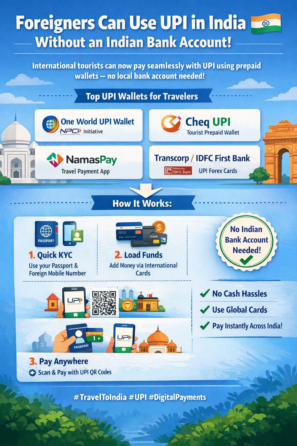 Foreigners Visiting India