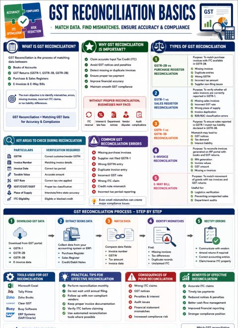 Goods and Services Tax Reconciliation