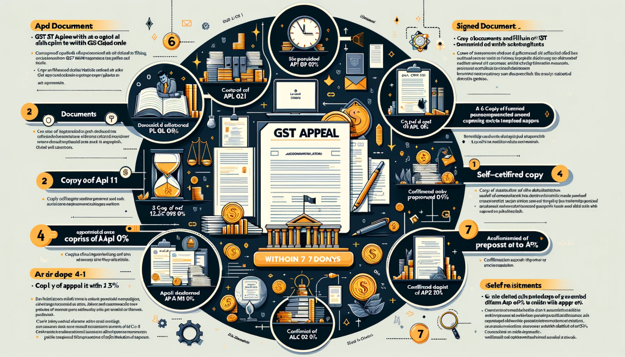 scrutiny checklist of online portal to facilitate GST Appeals