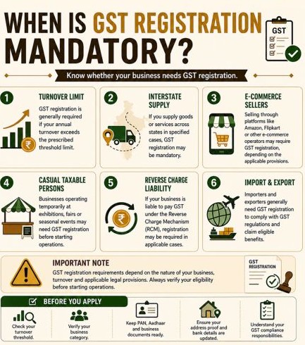 When Is GST Registration Mandatory for Your Business?