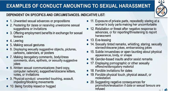 Sexual Harassment