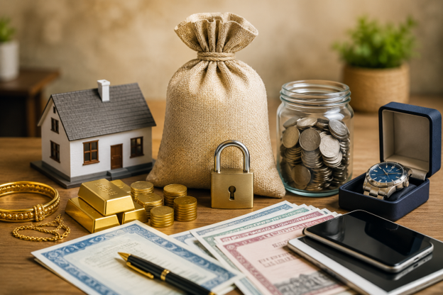 investments can be used as loan collateral